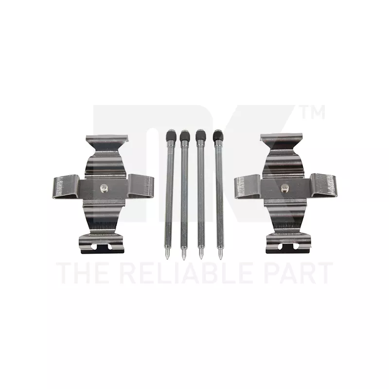 Kit d'accessoires, plaquette de frein à disque NK 79471803