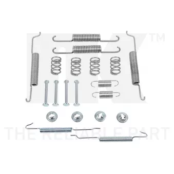 Kit d'accessoires, mâchoires de frein de stationnement NK 7947680