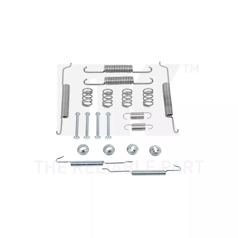 Kit d'accessoires, mâchoires de frein de stationnement NK 7947680
