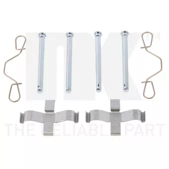 Kit d'accessoires, plaquette de frein à disque NK 7947923