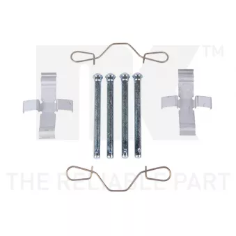 Kit d'accessoires, plaquette de frein à disque NK 7947982