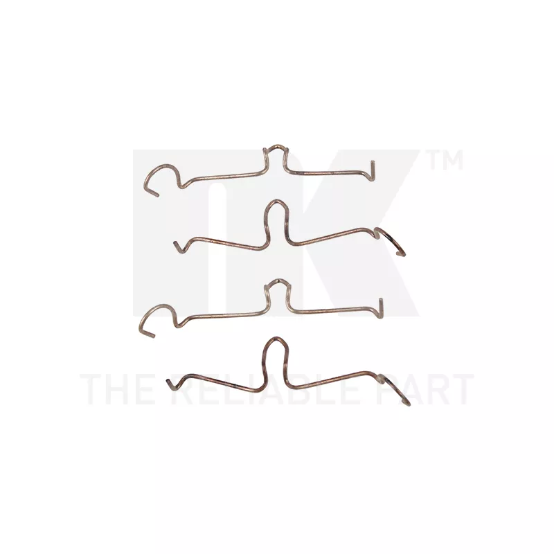 Kit d'accessoires, plaquette de frein à disque NK 7947989