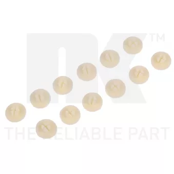 Kit d'accessoires, mâchoire de frein NK 7947994