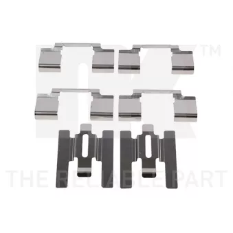 Kit d'accessoires, plaquette de frein à disque NK 7948160