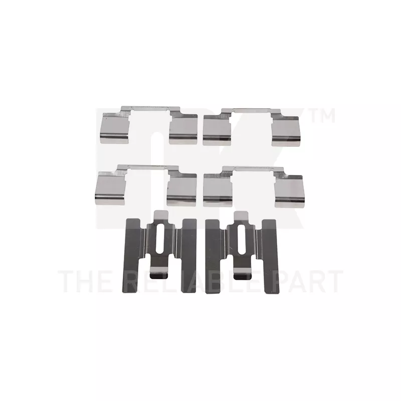 Kit d'accessoires, plaquette de frein à disque NK 7948160