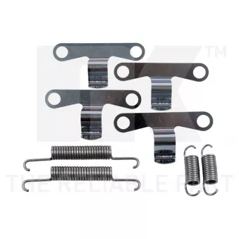Kit d'accessoires, mâchoires de frein de stationnement NK 7948594