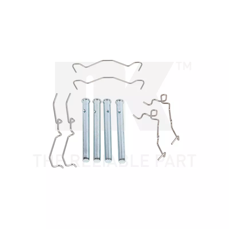 Kit d'accessoires, plaquette de frein à disque NK 7951650