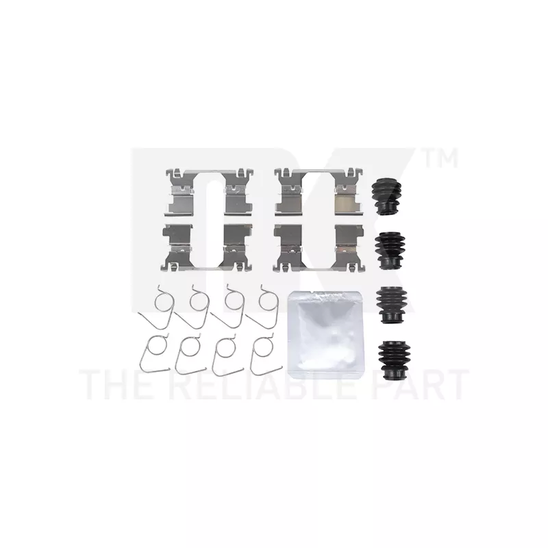 Kit d'accessoires, plaquette de frein à disque NK 7952252