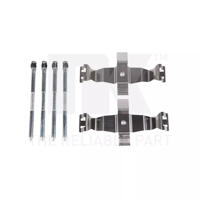 Kit d'accessoires, plaquette de frein à disque NK 7966002