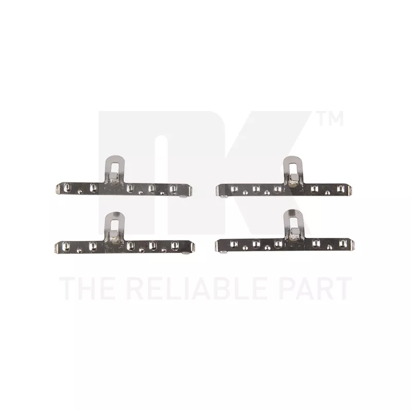 Kit d'accessoires, plaquette de frein à disque NK 7999048