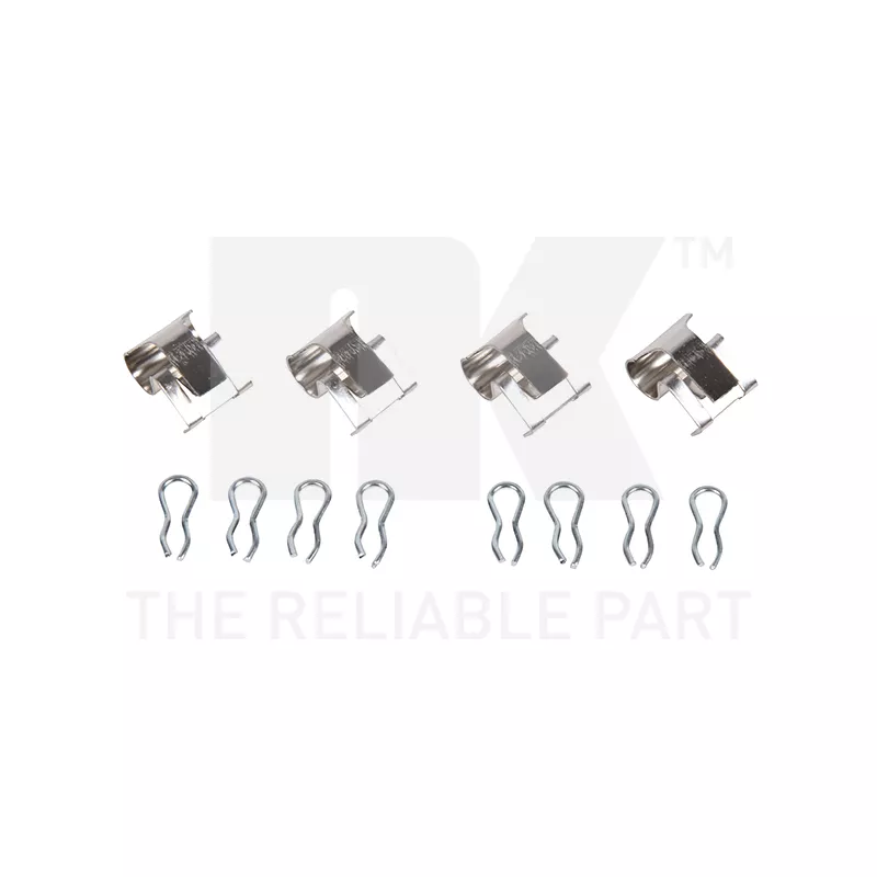 Kit d'accessoires, plaquette de frein à disque NK 7999055