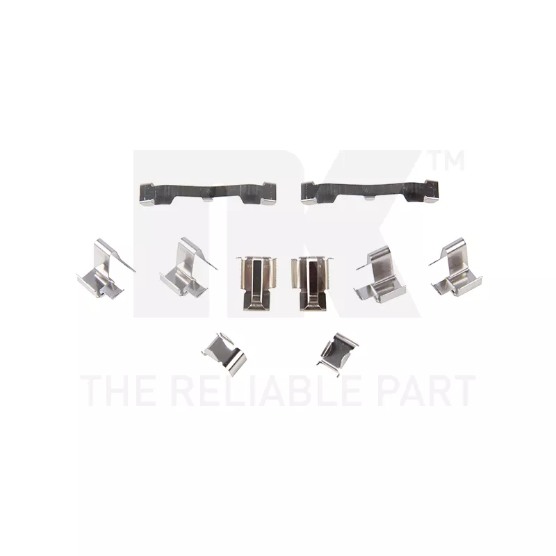Kit d'accessoires, plaquette de frein à disque NK 7999058