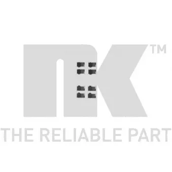 Kit d'accessoires, plaquette de frein à disque NK 7999063