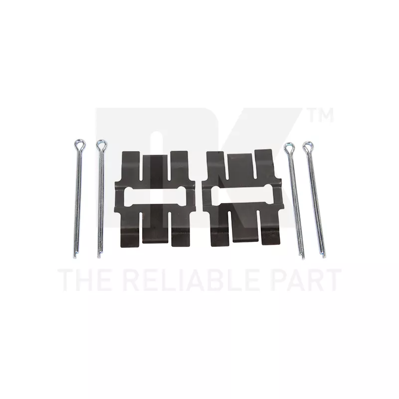 Kit d'accessoires, plaquette de frein à disque NK 79991001