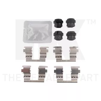 Kit d'accessoires, plaquette de frein à disque NK 79991004