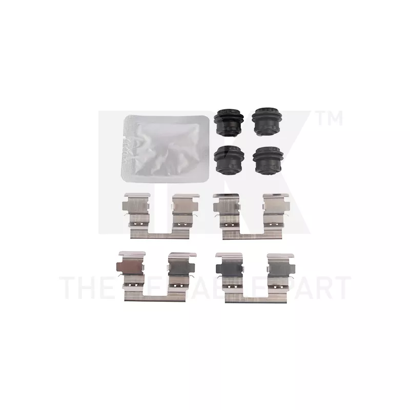 Kit d'accessoires, plaquette de frein à disque NK 79991004