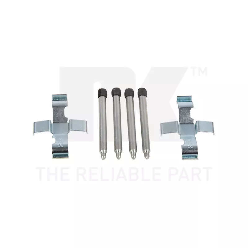 Kit d'accessoires, plaquette de frein à disque NK 7999101