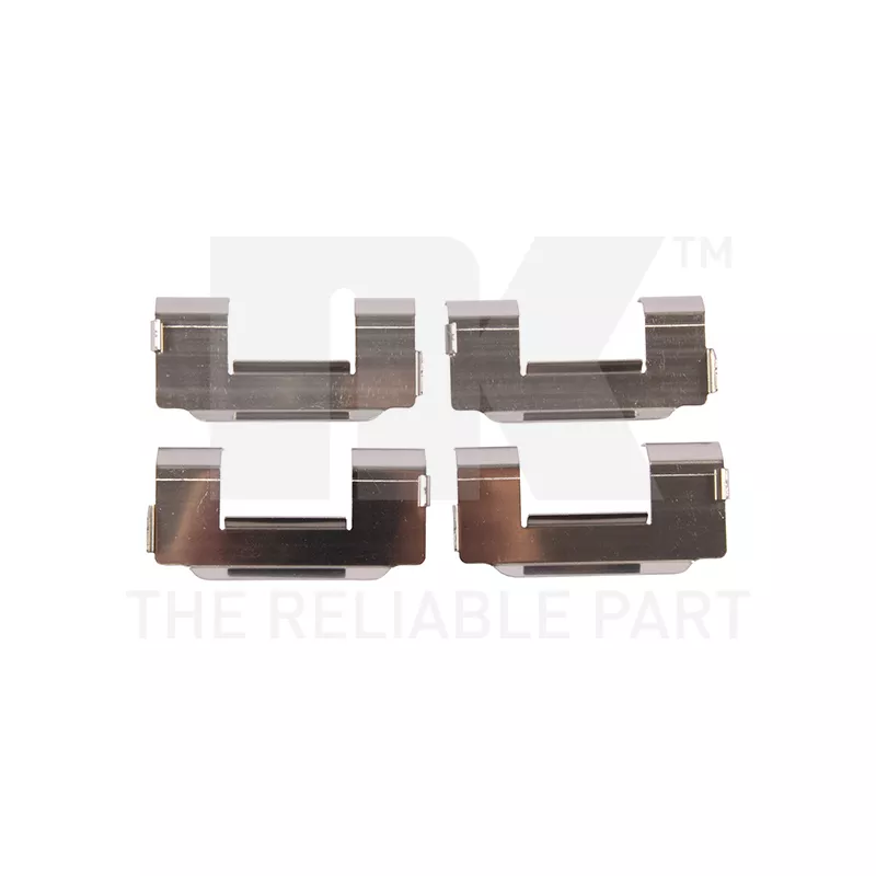 Kit d'accessoires, plaquette de frein à disque NK 79991012