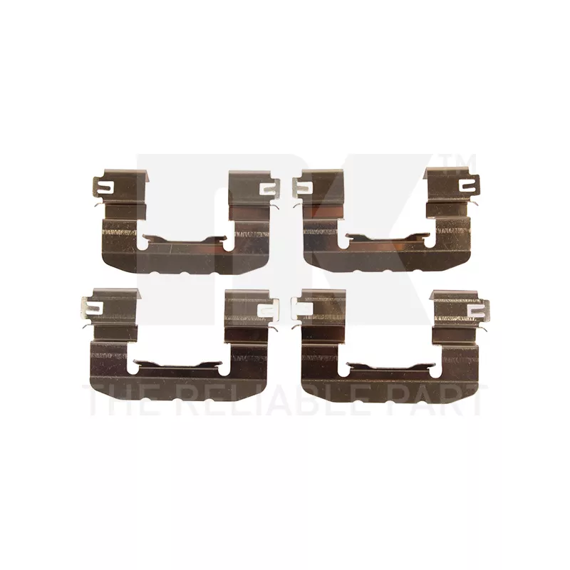 Kit d'accessoires, plaquette de frein à disque NK 79991017