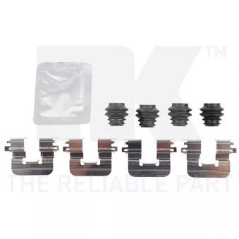 Kit d'accessoires, plaquette de frein à disque NK 79991020