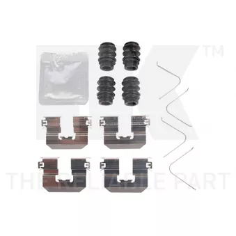 Kit d'accessoires, plaquette de frein à disque NK 79991021
