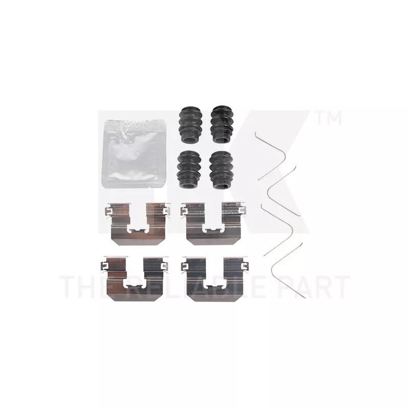 Kit d'accessoires, plaquette de frein à disque NK 79991021