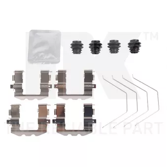 Kit d'accessoires, plaquette de frein à disque NK 79991022