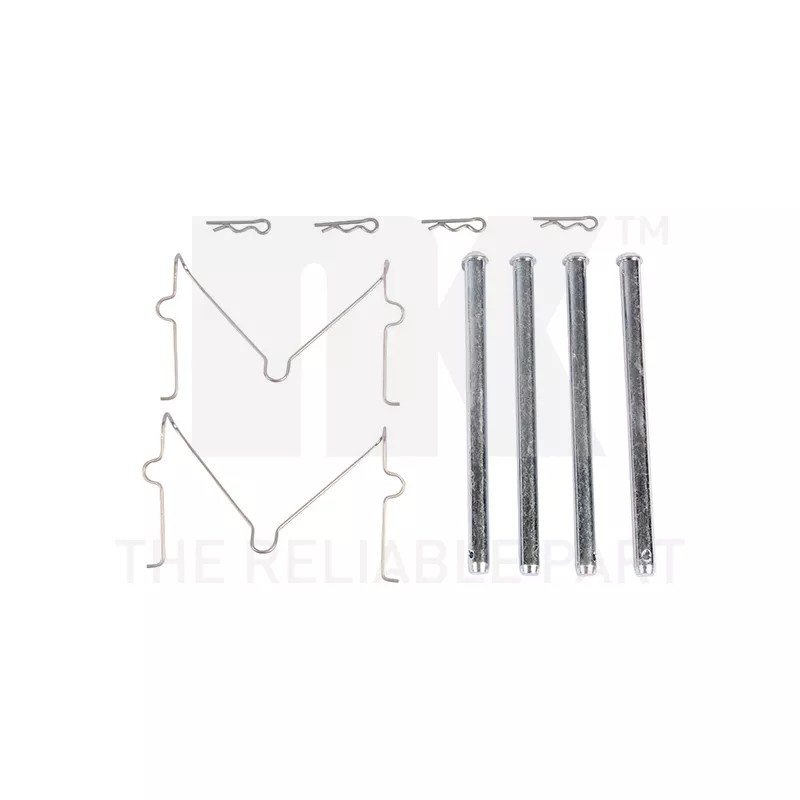 Kit d'accessoires, plaquette de frein à disque NK 79991028