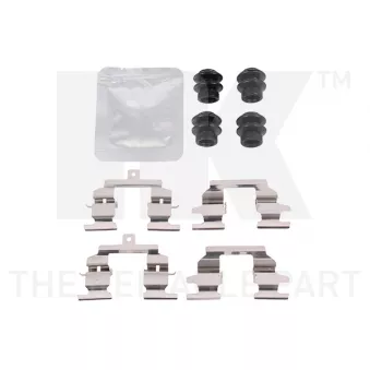Kit d'accessoires, plaquette de frein à disque NK 79991029