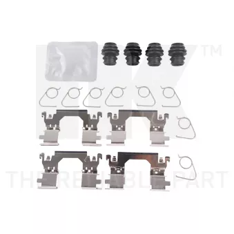Kit d'accessoires, plaquette de frein à disque NK 79991030