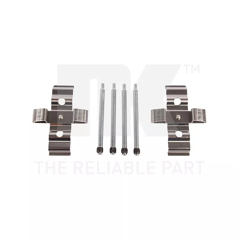 Kit d'accessoires, plaquette de frein à disque NK 79991031