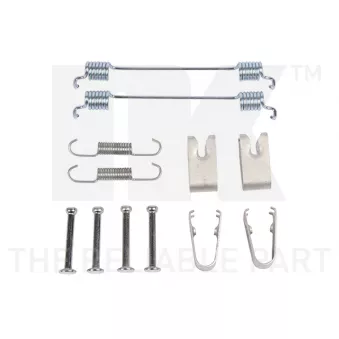 Kit d'accessoires, mâchoire de frein NK 79991035