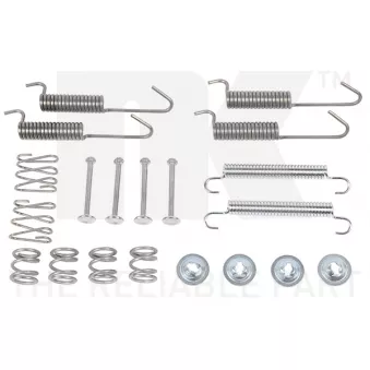 Kit d'accessoires, mâchoires de frein de stationnement NK 79991045