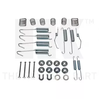Kit d'accessoires, mâchoires de frein de stationnement NK 7999697