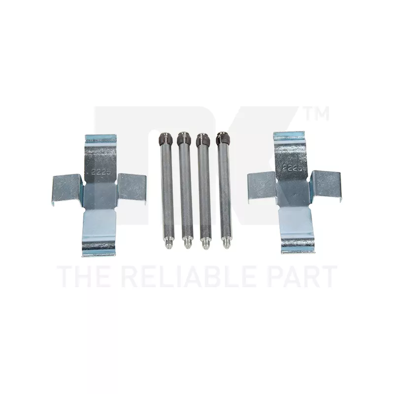 Kit d'accessoires, plaquette de frein à disque NK 7999916