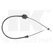 Tirette à câble, commande d'embrayage NK 923915 - Visuel 1