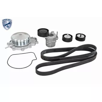 Pompe à eau+Jeu de courroie trapézoïdale à nervures VAICO V30-50109