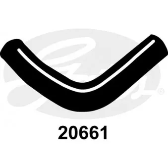 Durite de radiateur GATES 20661