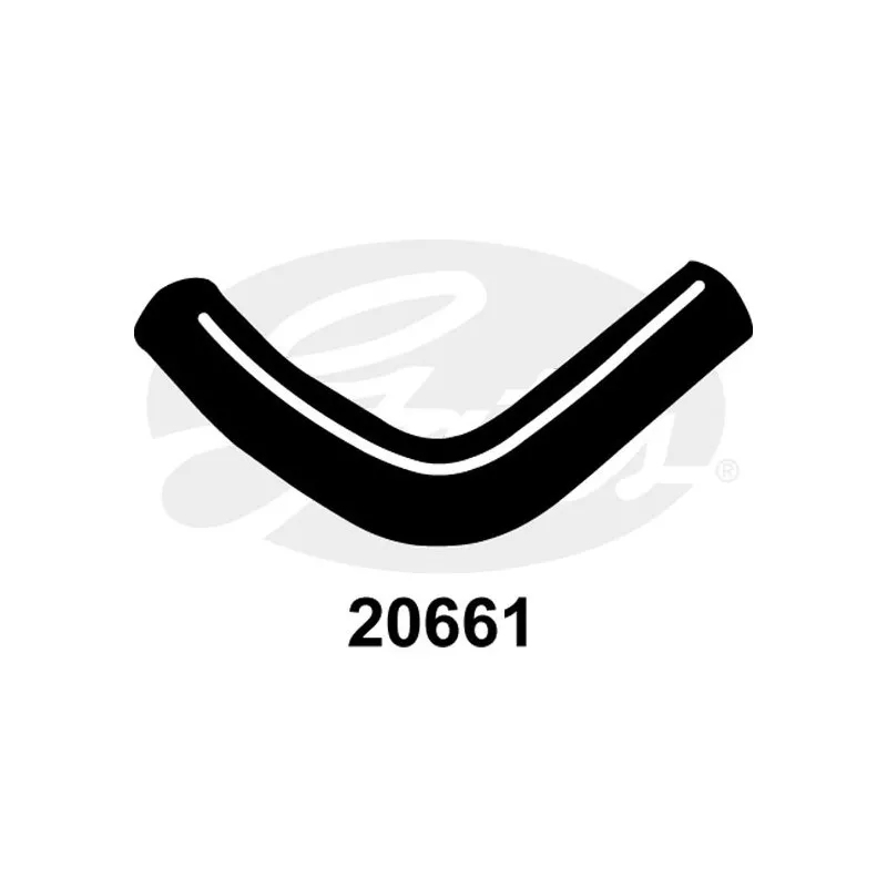 Durite de radiateur GATES 20661