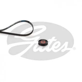 Jeu de courroies trapézoïdales à nervures GATES K014PK845