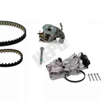 Pompe à eau + kit de courroie crantée HEPU PK55010