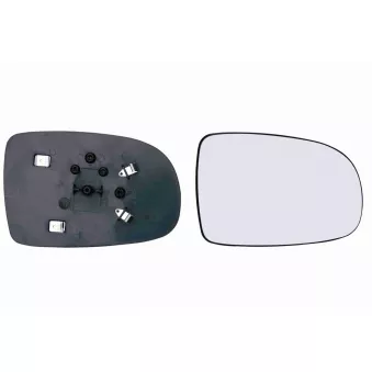 Verre de rétroviseur, rétroviseur extérieur VEMO V40-69-0015
