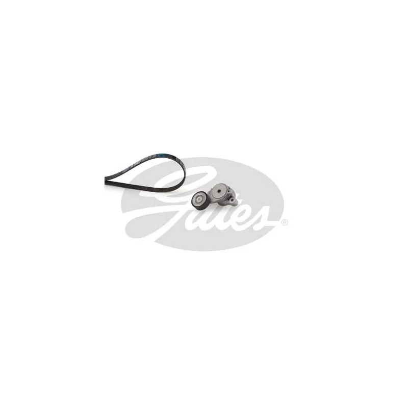 Jeu de courroies trapézoïdales à nervures GATES K015PK493