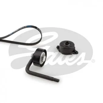 Jeu de courroies trapézoïdales à nervures GATES K015PK810