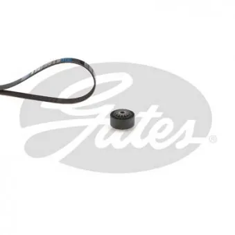 Jeu de courroies trapézoïdales à nervures GATES K015PK908