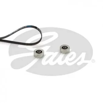 Jeu de courroies trapézoïdales à nervures GATES