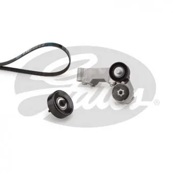 Jeu de courroies trapézoïdales à nervures GATES K016PK1718