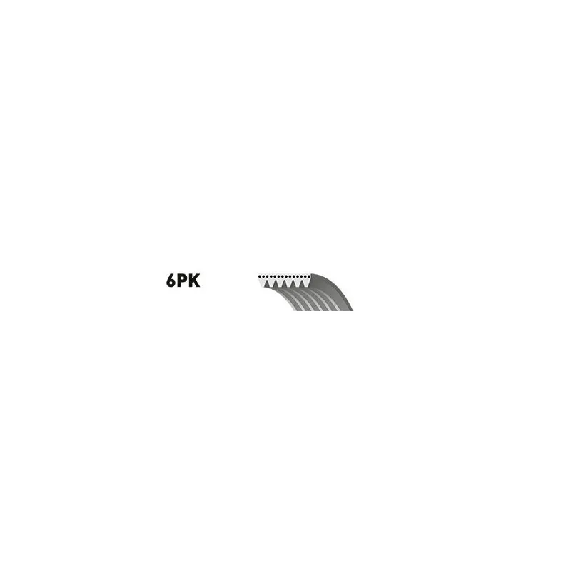 Jeu de courroies trapézoïdales à nervures GATES K016PK831SF