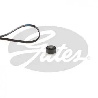 Jeu de courroies trapézoïdales à nervures GATES K025PK880
