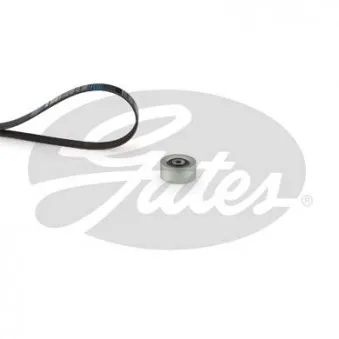 Jeu de courroies trapézoïdales à nervures GATES K026PK1148